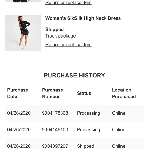Women's Black High Neck Dress - Picture 1 of 3